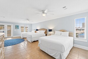 3 bedrooms, travel crib, WiFi, bed sheets