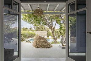 Terrace/patio - Villa Valente in Mykonos with two pools! (Mykonos)