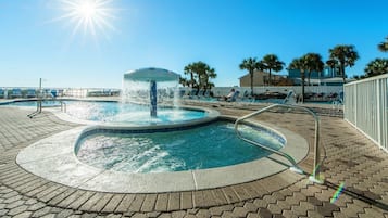 Indoor pool, outdoor pool