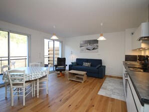 TV - Charming T2 with Wifi and parking in Mont-Dore (Mont-Dore)