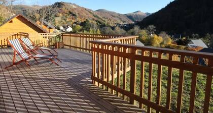 Chalet confortable 3 étoiles avec terrasse au Mont-Dore - 6 pers., 2 chambres, WIFI