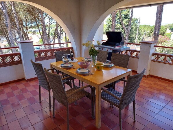 Restaurante al aire libre