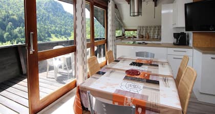 Mont-Dore: Gemütliches Chalet mit WIFI für 9 Personen