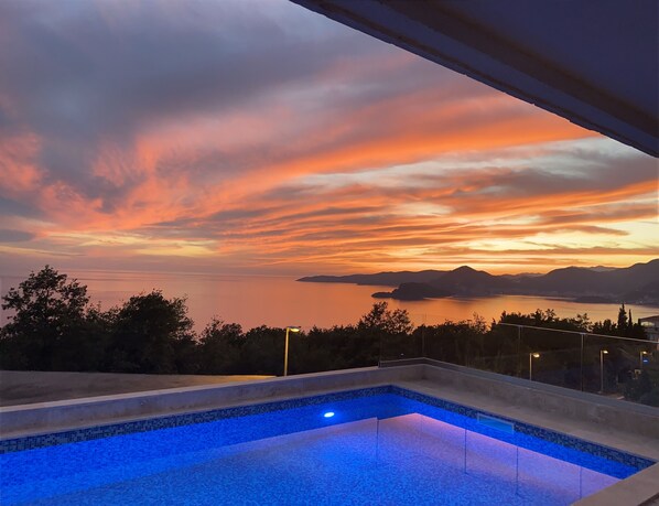 Alberca al aire libre 