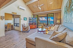 Smart TV, DVD player, stereo