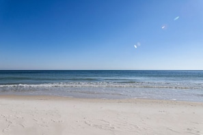 On the beach
