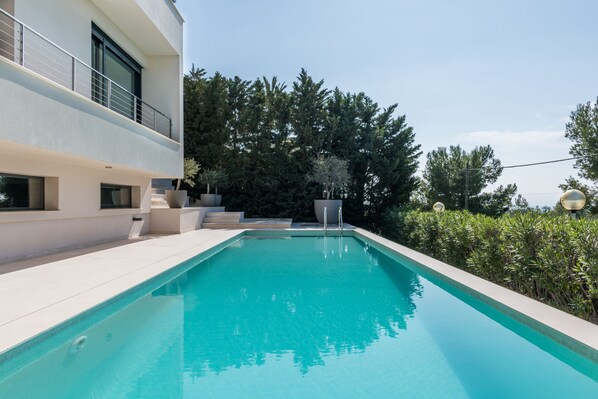 Alberca al aire libre 