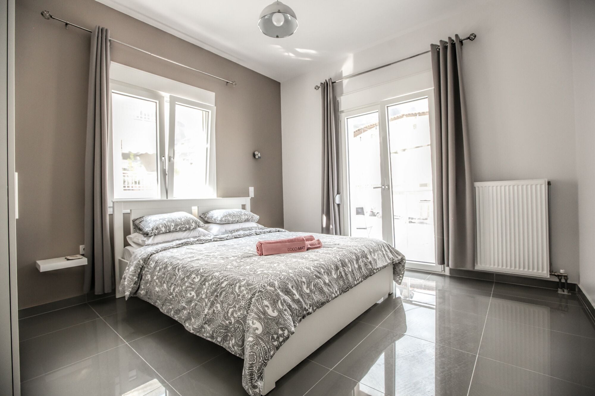 Luxury Apartment | Egyptian cotton sheets, premium bedding, down comforters