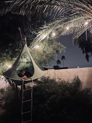 Overnattingsstedets uteområder