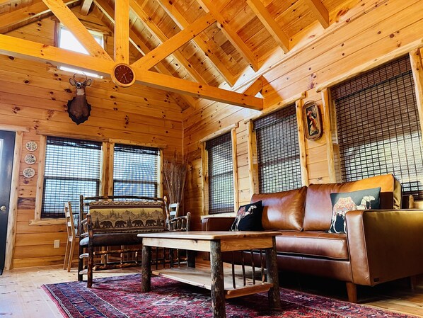 Smart-tv en een open haard