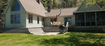 Waterfront Maine Retreat + Private Dock & Fire Pit