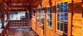 Mysigt hem i Hovden i Setesdal