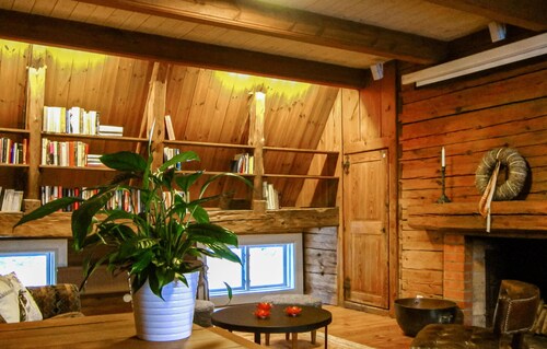 Nice home in Gusum with lake view