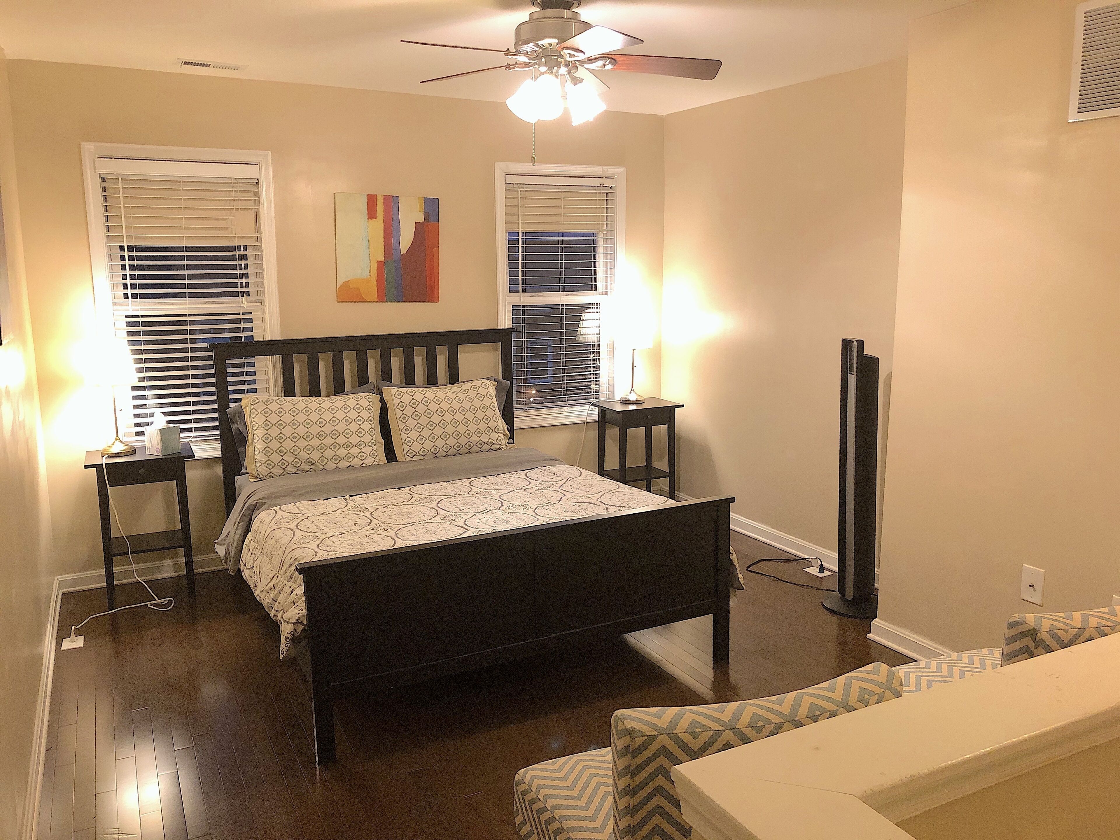 3 soverom, strykejern/-brett, wi-fi (inkludert) og sengetøy