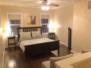 3 chambres, fer et planche Ă repasser, Wi-Fi gratuit, draps fournis