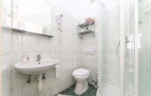 Shower, hair dryer