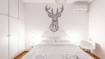 2 Schlafzimmer, Schreibtisch, Bügeleisen/Bügelbrett, kostenloses WLAN