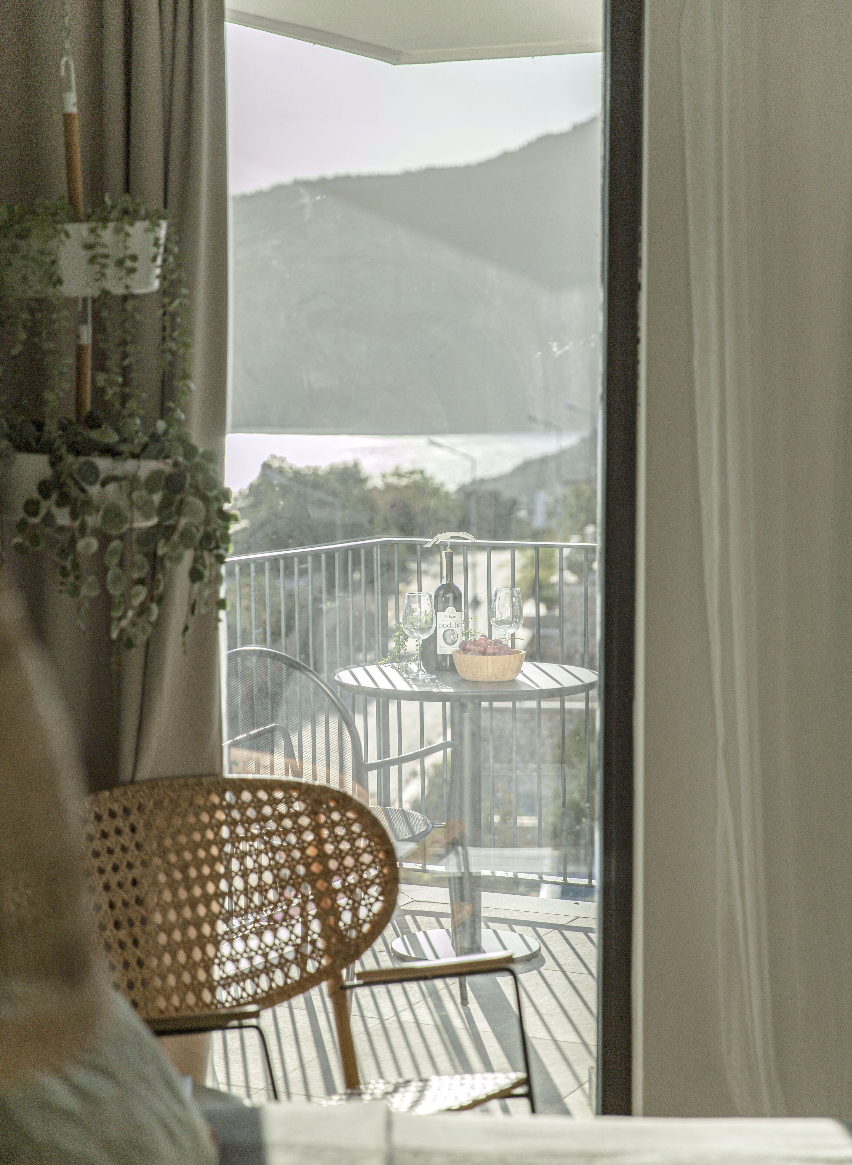 twin room, sea view | view from room