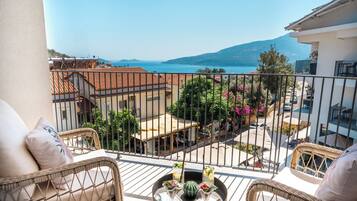 Superior Double Room, Sea View | Balcony view