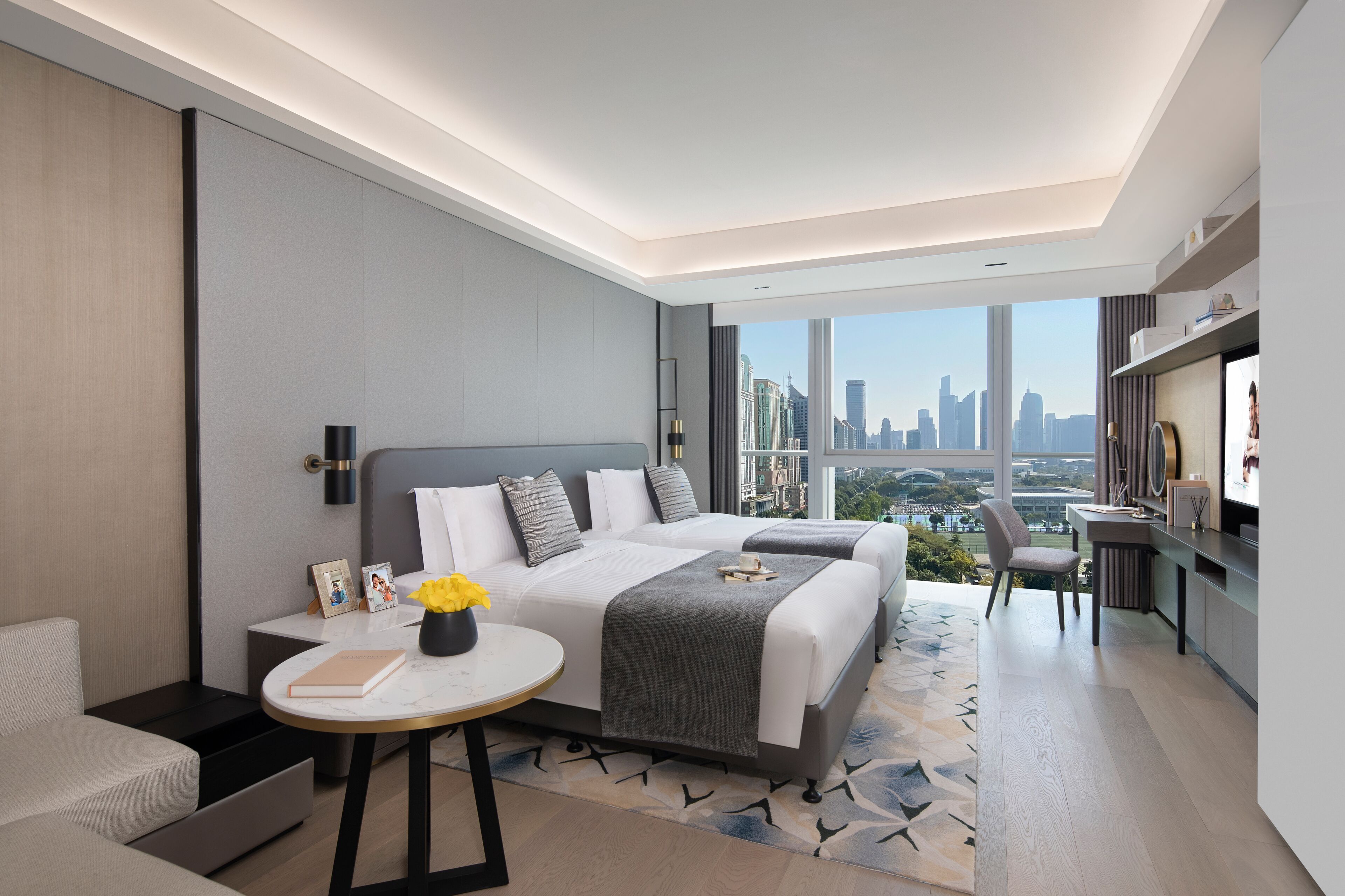 Studio Executive Twin | In-room safe, desk, blackout curtains, soundproofing