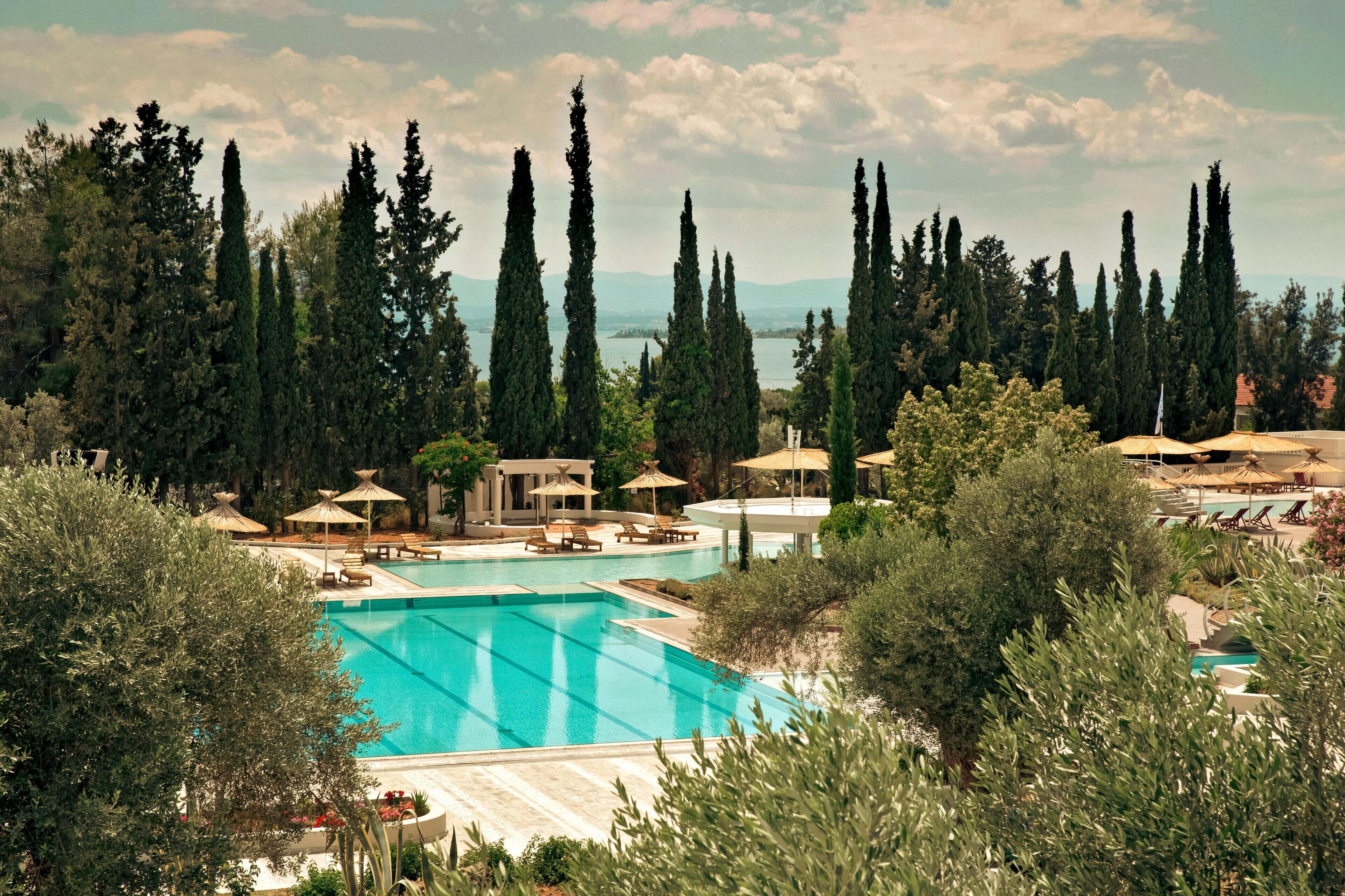 Seprai antialergi, brankas, meja kerja, dan tirai kedap cahaya