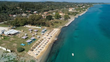 On the beach, beach bar