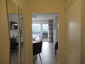 1 bedroom, travel crib, WiFi, bed sheets