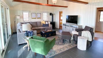 スマートテレビ、暖炉