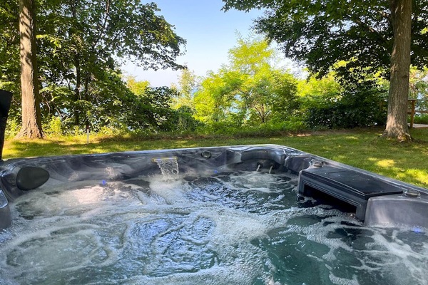 Bain à remous extérieur