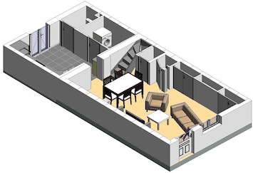 plan de vue de la maison