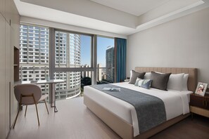 Deluxe-Zimmer, 1 Schlafzimmer | Ausblick vom Zimmer