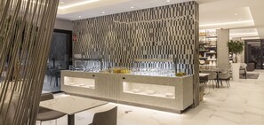 Daily buffet breakfast (EUR 18 per person)