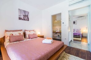 3 bedrooms, free WiFi, bed sheets - Villa Sofia (Santalezi)