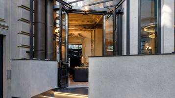 Ingresso della struttura