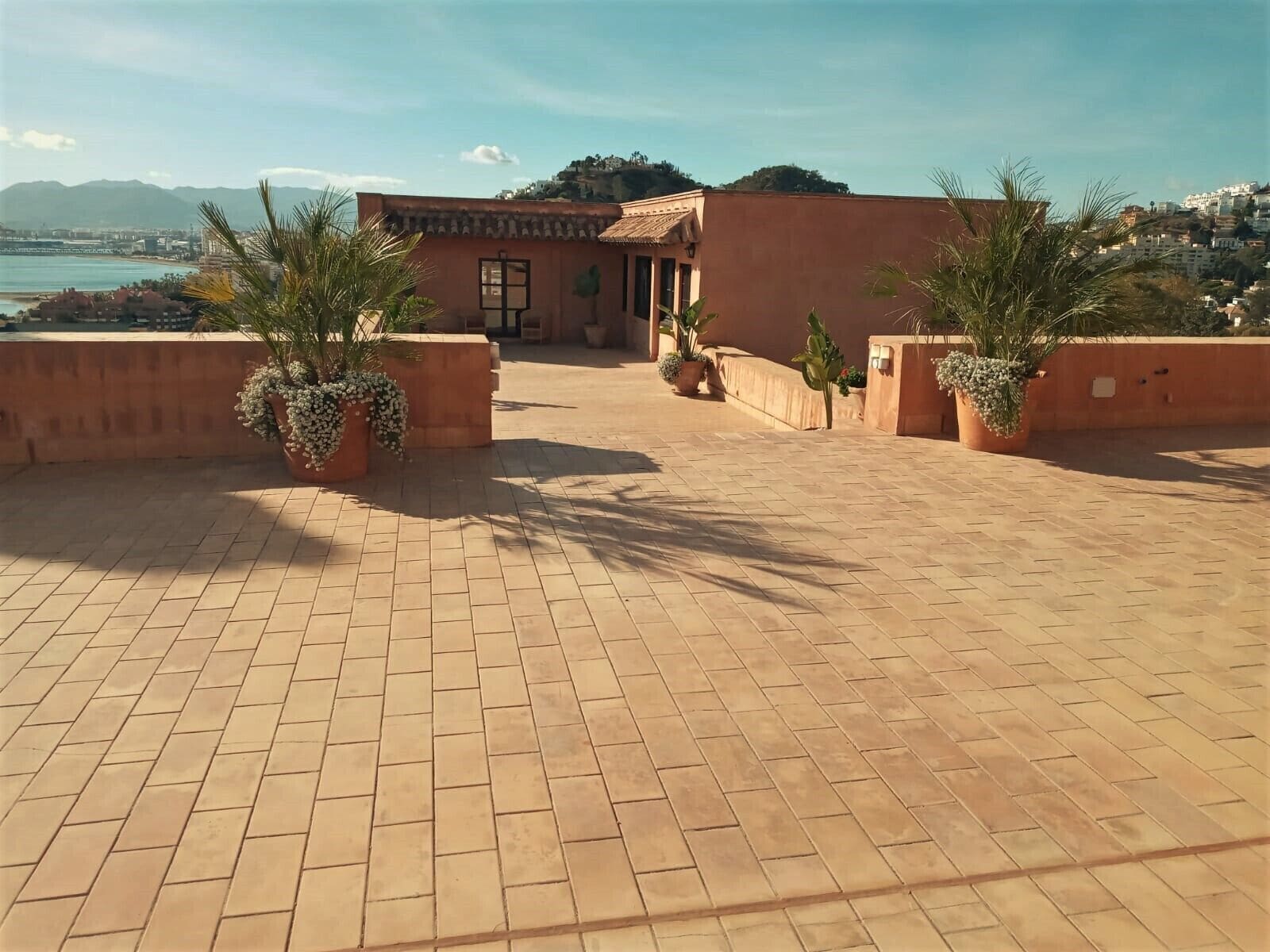 Suite, 2 habitaciones, vista al mar | Terraza o patio