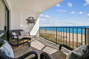 Property grounds - DAILY ACTIVITIES & LINENS INCLUDED*! Lovely direct Oceanfront, 2 bedroom (Den converted to a third bedroom, there is a pocket door for privacy with a queen bed, closed from kitchen but open to entry) 2 bath condo. (Ocean City)