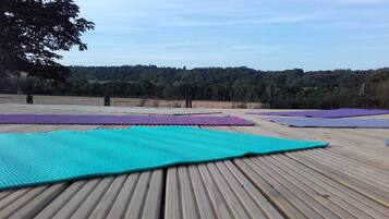 Cabin, 1 Queen Bed | Pool