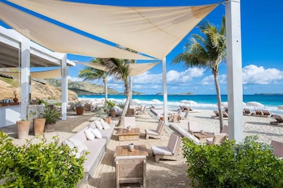 Princess Coco, bel appartement RDC sur la plage d`Orient Bay