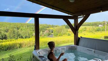 Bain à remous extérieur