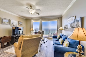 Condo, Multiple Beds, Private Pool | Living area | 32-inch flat-screen TV with cable channels, TV