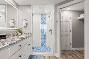 Condo, Multiple Beds, Private Pool | Bathroom - Treasure Island 0810 (Panama City Beach)