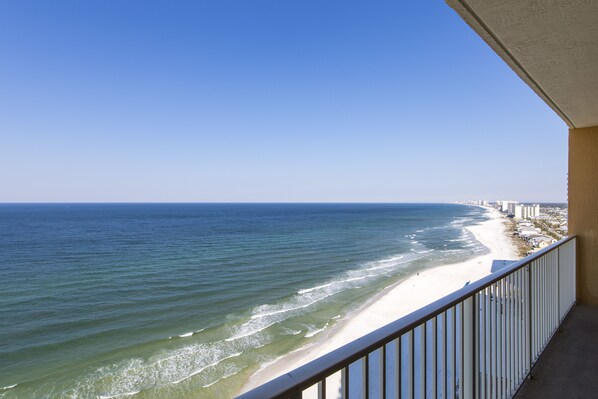 Balcony - Treasure Island 1802 (Panama City Beach)