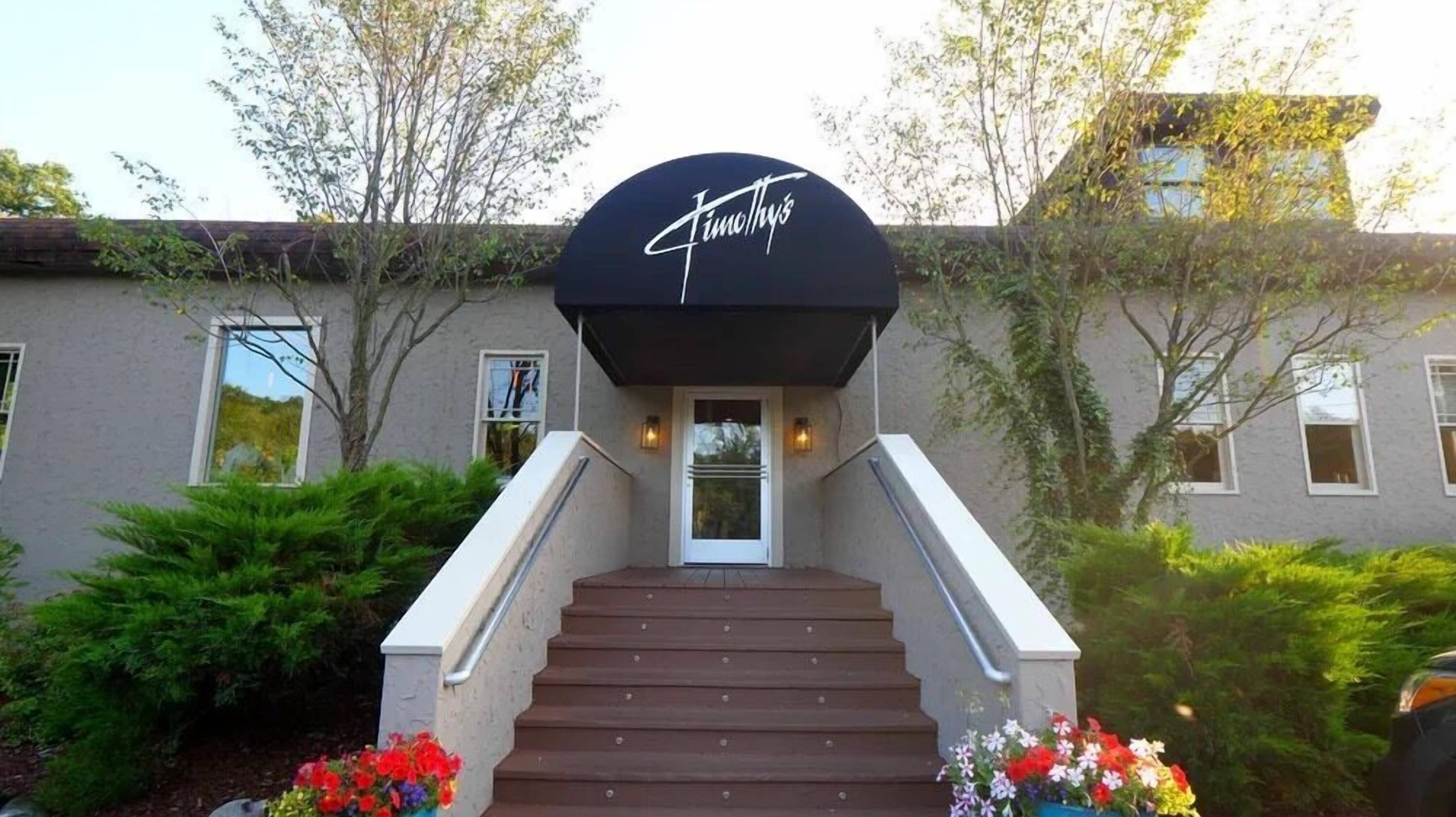 Timothy’s - delicious food and lovely outdoor patio. 