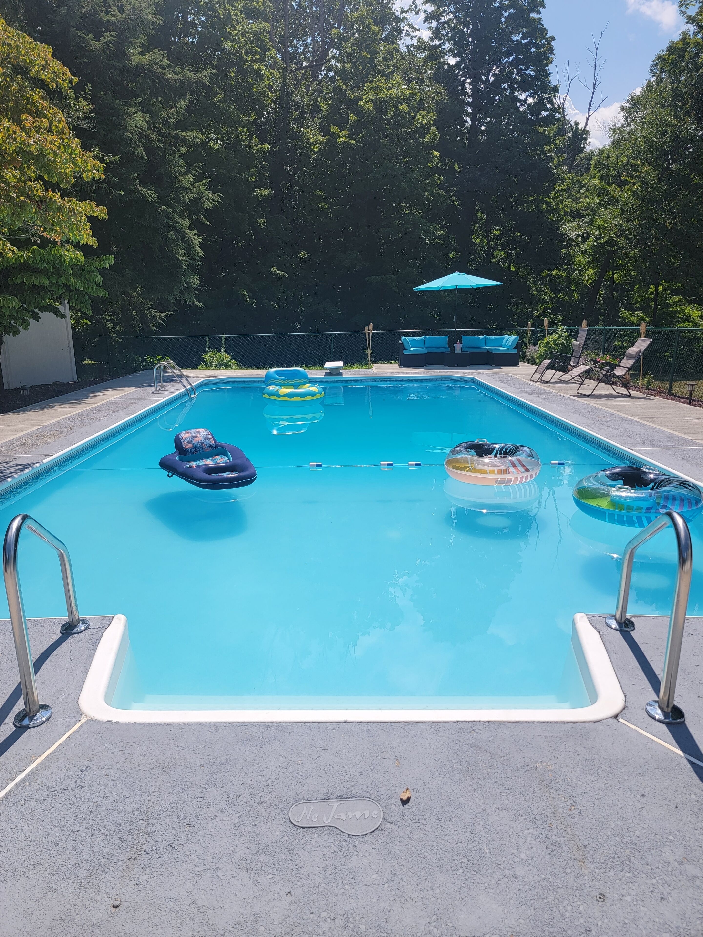 House with Pool Access and Park up the Road