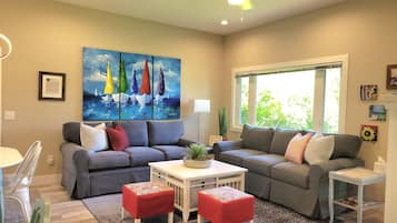 TV connectée, cheminée