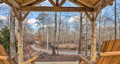 Creek-View Getaway w/ Deck, Yard, & Fire Pit!
