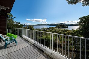 Property grounds - A character 1960 Scandinavian holiday home - great for families and pets. (Rotorua)
