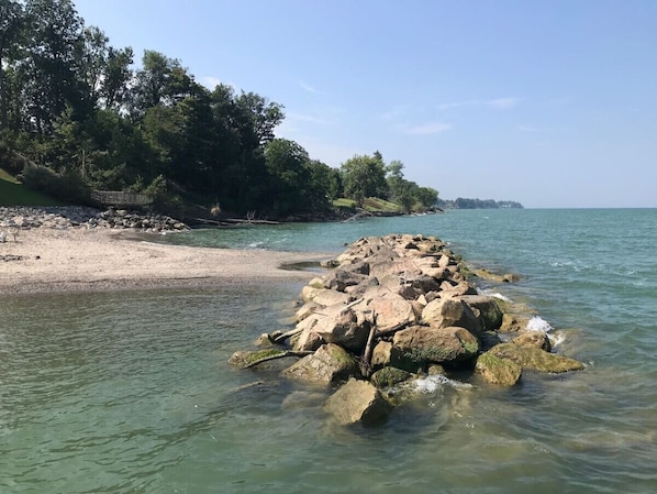 Beach nearby