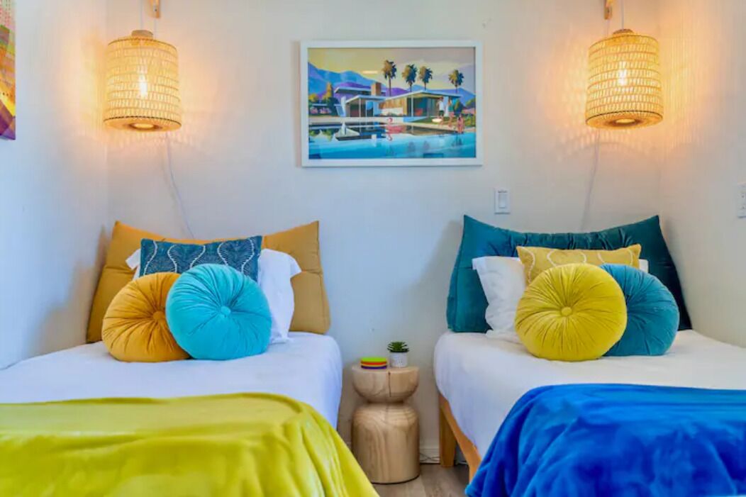 4 bedrooms, desk, travel crib, free WiFi