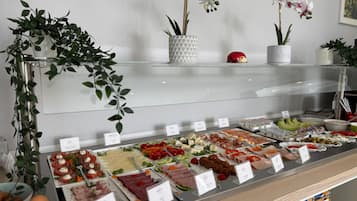 Daily buffet breakfast (EUR 15 per person)